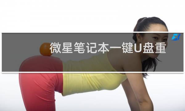 微星笔记本一键U盘重装系统教程图解