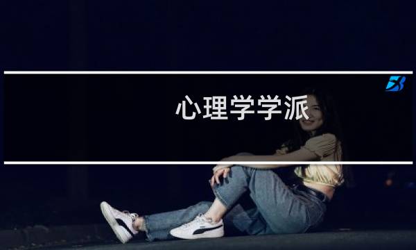 心理学学派图片