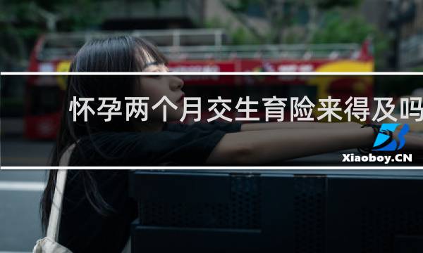 怀孕两个月交生育险来得及吗