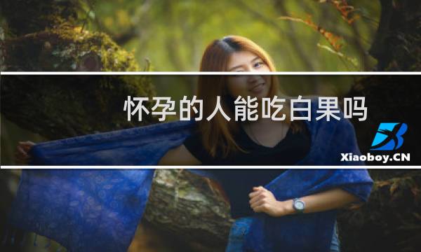 怀孕的人能吃白果吗