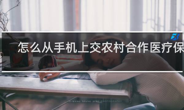 怎么从手机上交农村合作医疗保险图片