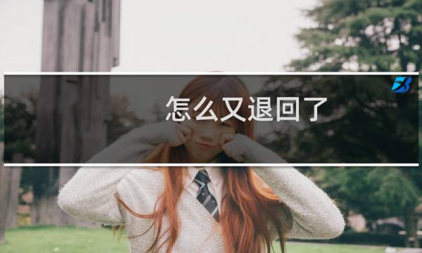 怎么又退回了 不是上传了吗?