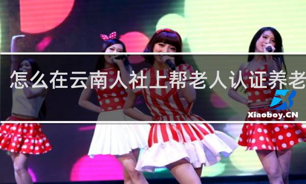 怎么在云南人社上帮老人认证养老保险
