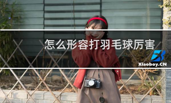 怎么形容打羽毛球厉害
