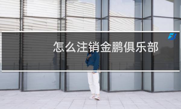 怎么注销金鹏俱乐部（金鹏俱乐部密码忘了怎么办）图片