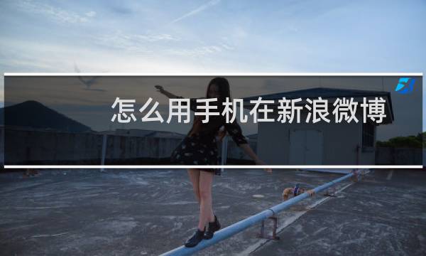 怎么用手机在新浪微博抽奖