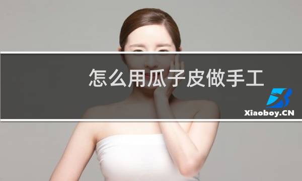 怎么用瓜子皮做手工