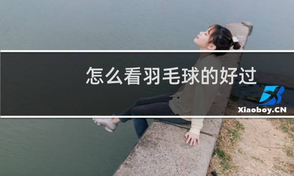 怎么看羽毛球的好过