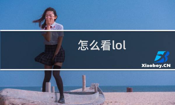 怎么看lol图片