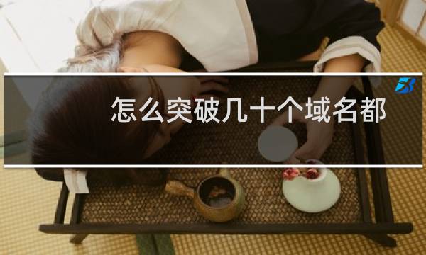 怎么突破几十个域名都被hold了