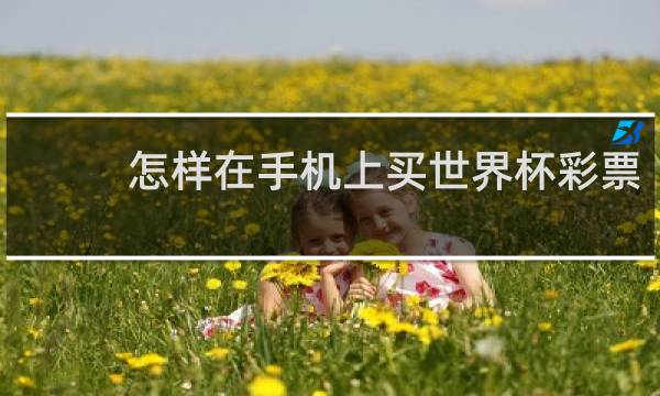 怎样在手机上买世界杯彩票