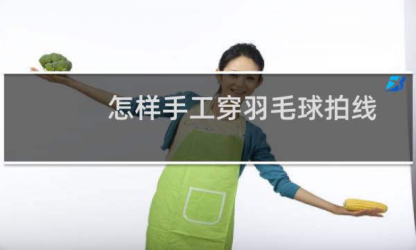 怎样手工穿羽毛球拍线