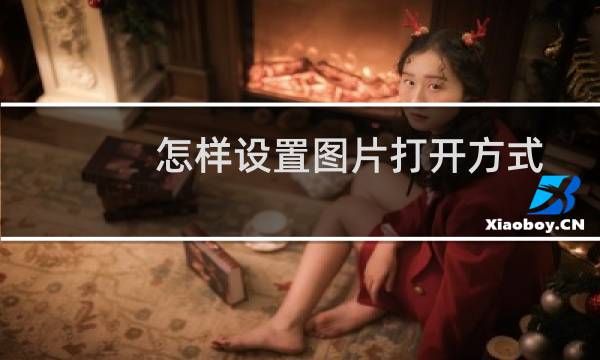 怎样设置图片打开方式