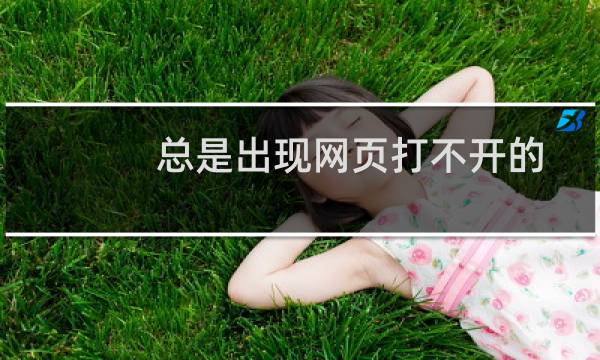 总是出现网页打不开的情况