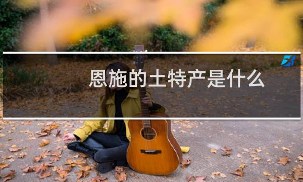 恩施的土特产是什么图片