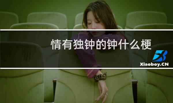 情有独钟的钟什么梗