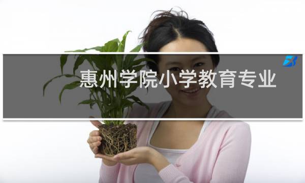 惠州学院小学教育专业好不好 排名多少位 全国第63名