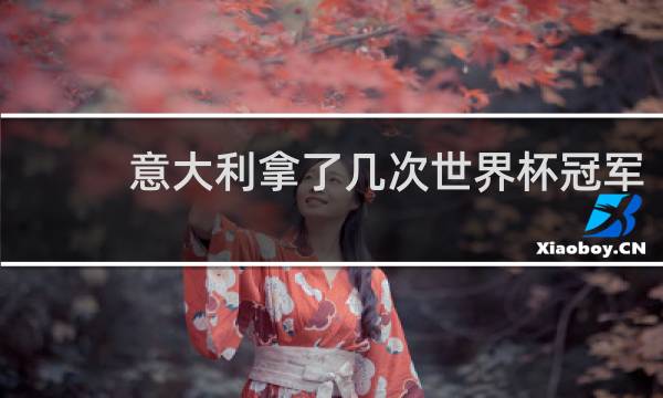 意大利拿了几次世界杯冠军