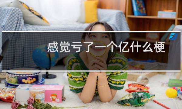 感觉亏了一个亿什么梗？感觉亏了一个亿是什么意思什么梗