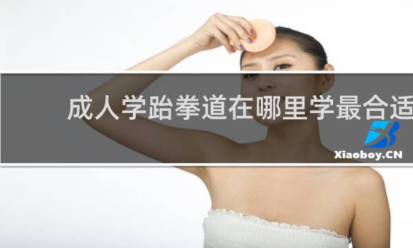 成人学跆拳道在哪里学最合适