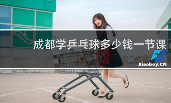 成都学乒乓球多少钱一节课