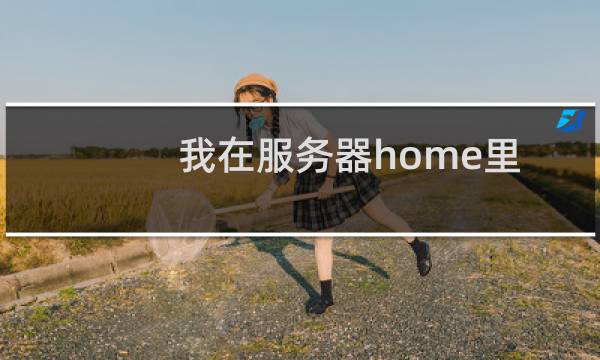 我在服务器home里面放文件 为什么自动同步到c盘了