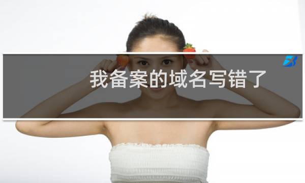 我备案的域名写错了，但是提交到你们公司了，还没有到管局，可以