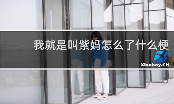 我就是叫紫妈怎么了什么梗？我就是叫紫妈怎么了是什么意思什么梗