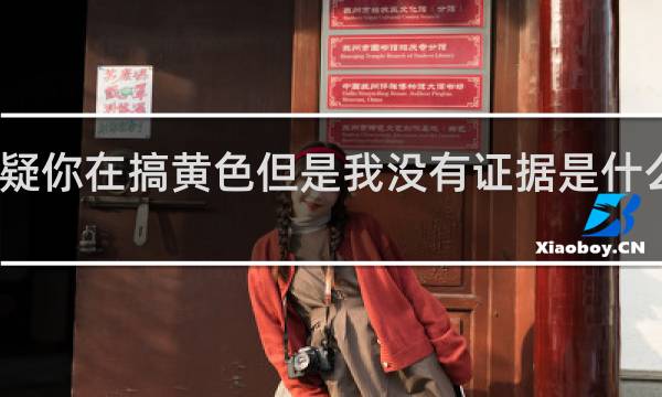 我怀疑你在搞黄色但是我没有证据是什么梗什么梗