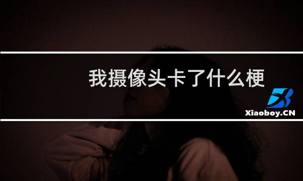 我摄像头卡了什么梗