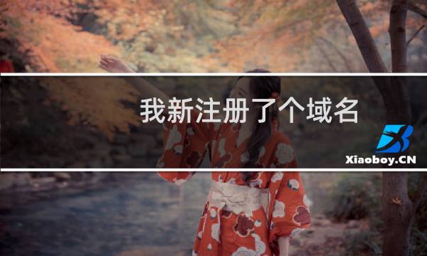 我新注册了个域名，但whois时发现不是我的信息注册人也不是