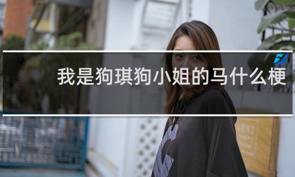 我是狗琪狗小姐的马什么梗