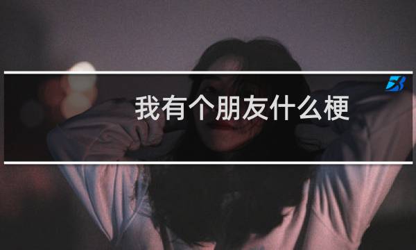 我有个朋友什么梗