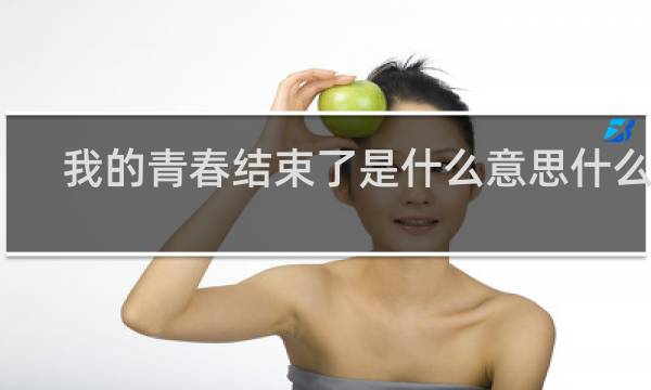 我的青春结束了是什么意思什么梗
