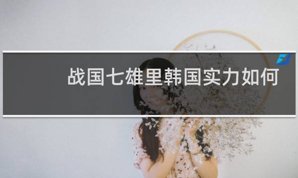 战国七雄里韩国实力如何？