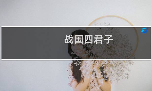 战国四君子,战国四公子介绍及其评价