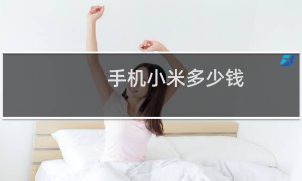 手机小米多少钱