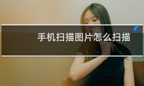 手机扫描图片怎么扫描图片（怎样用手机扫描图片）