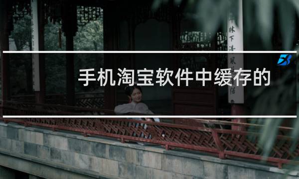 手机淘宝软件中缓存的图片和数据怎么清除