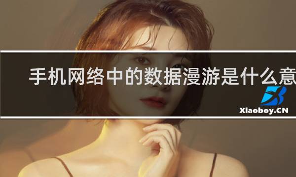 手机网络中的数据漫游是什么意思
