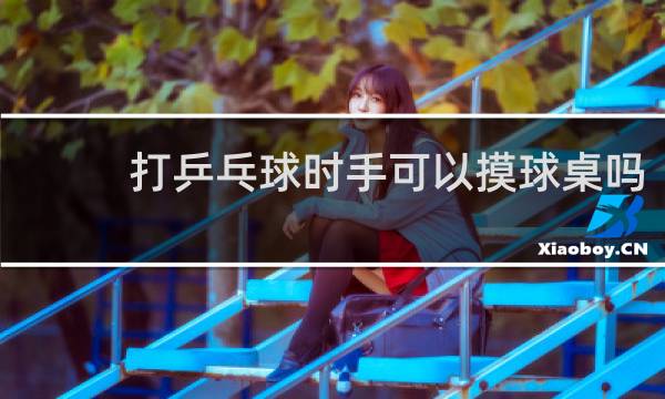 打乒乓球时手可以摸球桌吗
