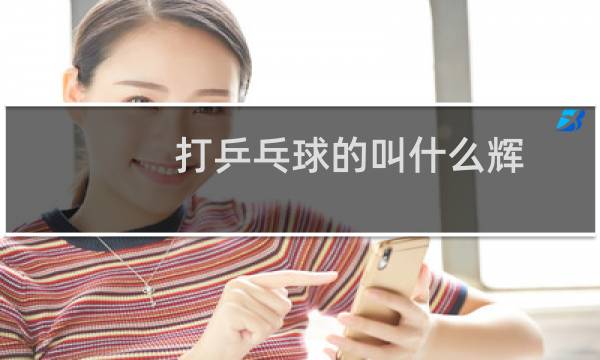 打乒乓球的叫什么辉