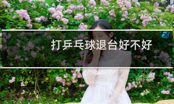 打乒乓球退台好不好