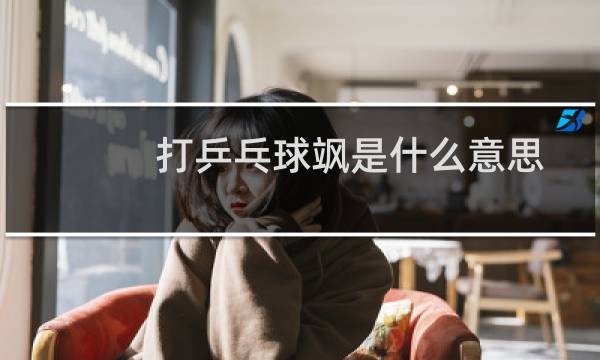 打乒乓球飒是什么意思