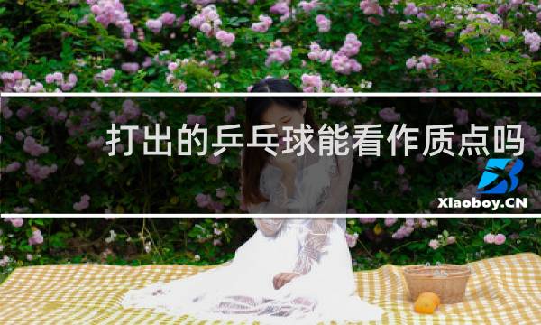 打出的乒乓球能看作质点吗