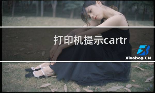 打印机提示cartridge error的解决方法