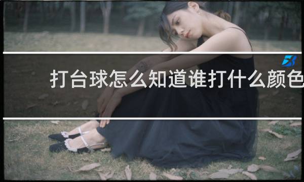 打台球怎么知道谁打什么颜色