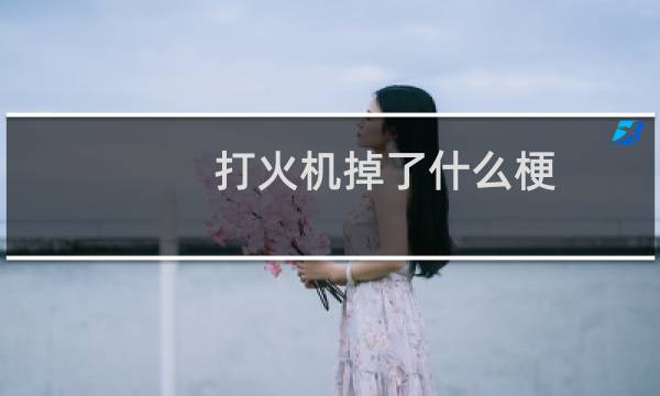 打火机掉了什么梗