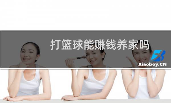 打篮球能赚钱养家吗