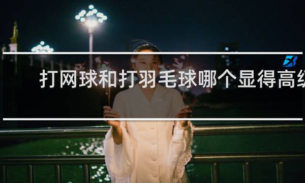 打网球和打羽毛球哪个显得高级